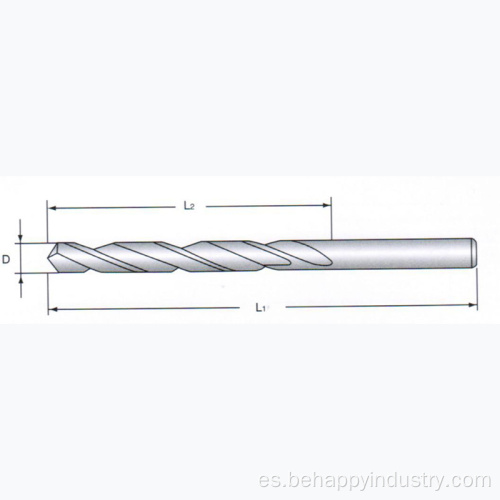 Taladro izquierdo HSS completamente molido (GM-DB157)